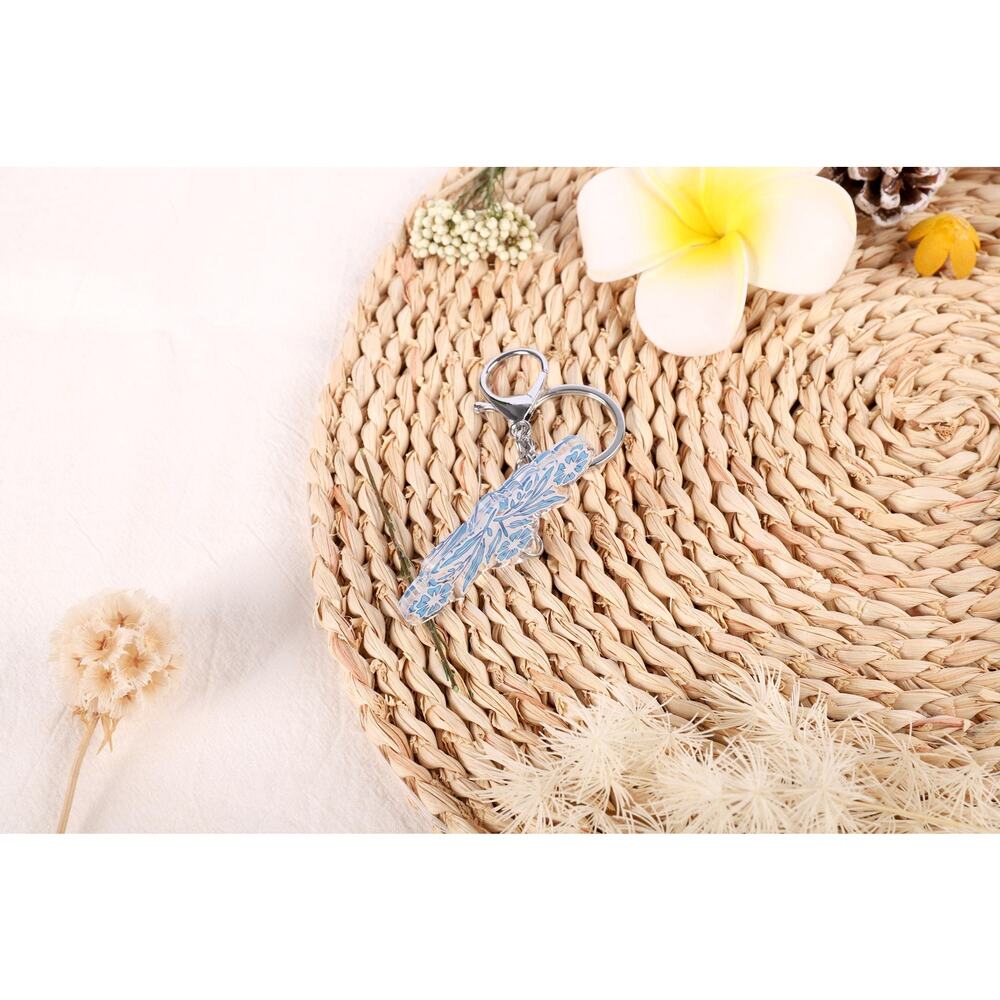 Blue Cornflower Corningware Keychain - Picture 8 of 8